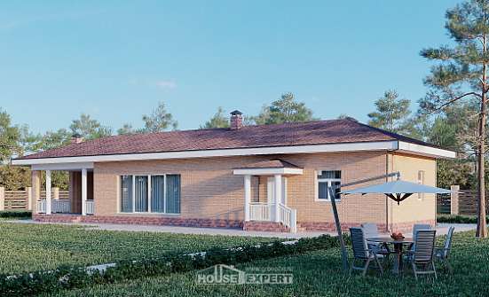 110-006-Л Проект бани из бризолита Жуковка | Проекты домов от House Expert
