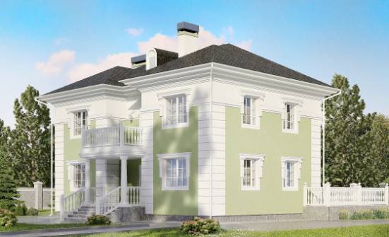 155-005-П Проект двухэтажного дома, простой домик из блока Новозыбков | Проекты домов от House Expert
