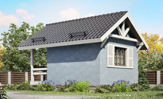 020-001-Л Проект одноэтажного дома, простой загородный дом из бревен Дятьково | Проекты домов от House Expert